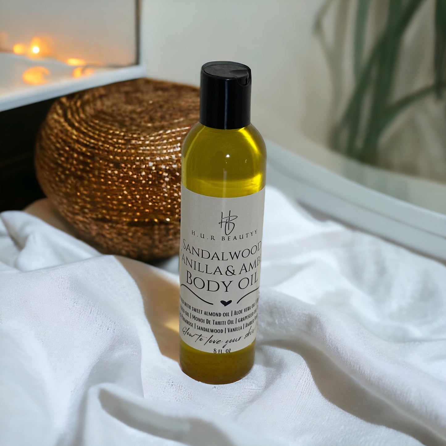 Sandalwood | Vanilla | Amber Body Oil