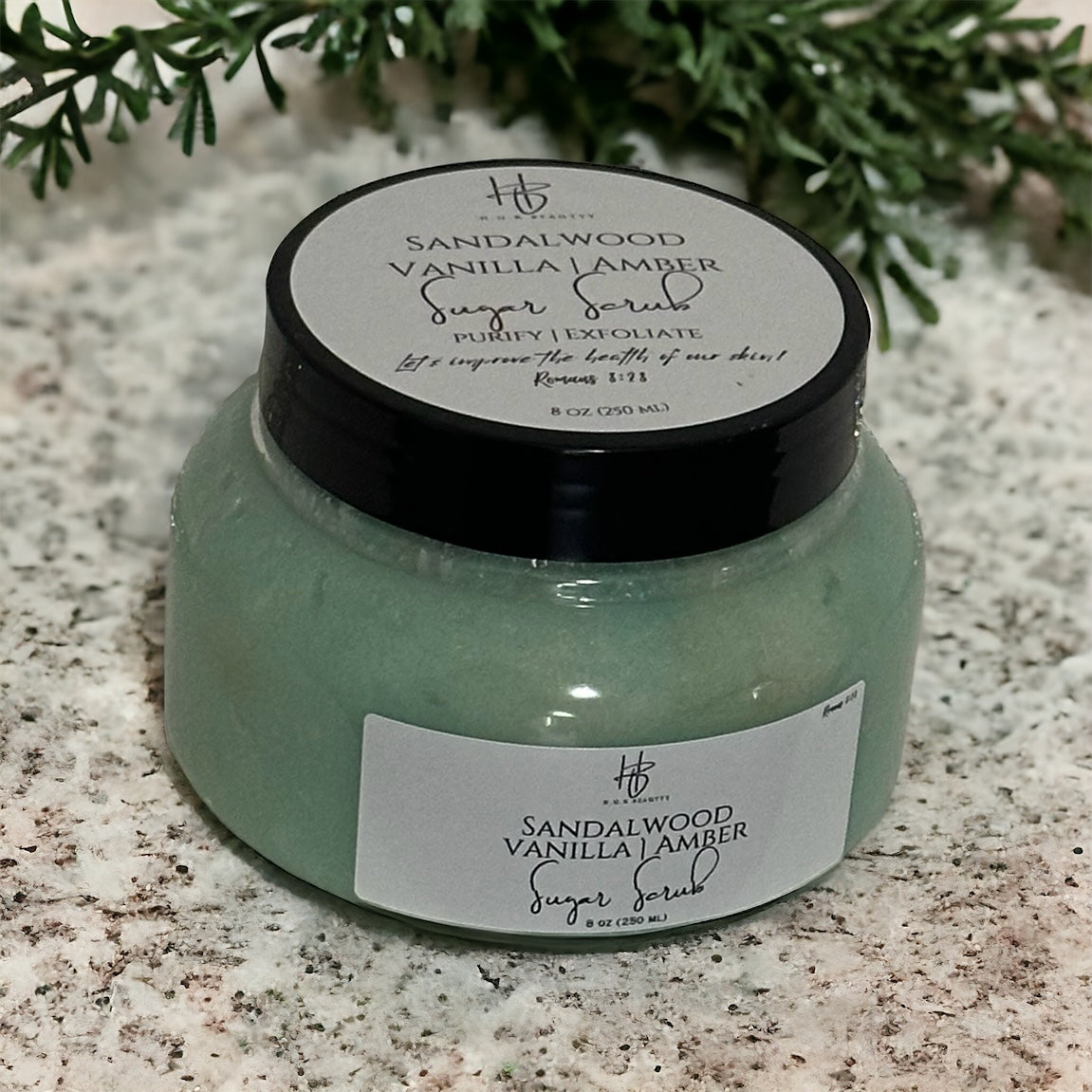 Sandalwood | Vanilla & Amber Body Oil & Sugar Scrub