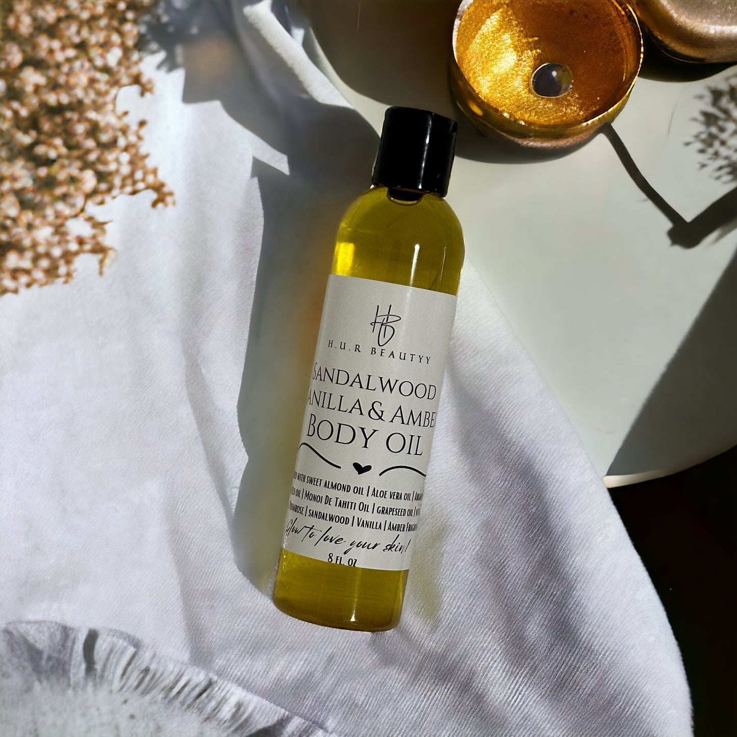 Sandalwood | Vanilla | Amber Body Oil