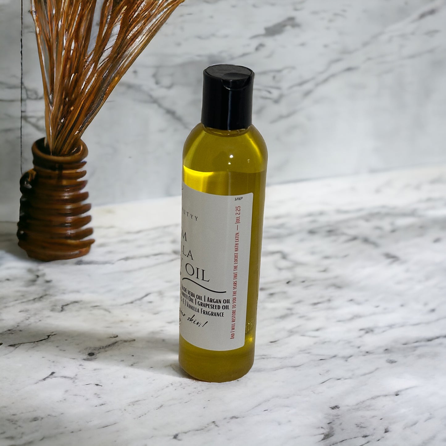 Warm Vanilla Body Oil - 8oz