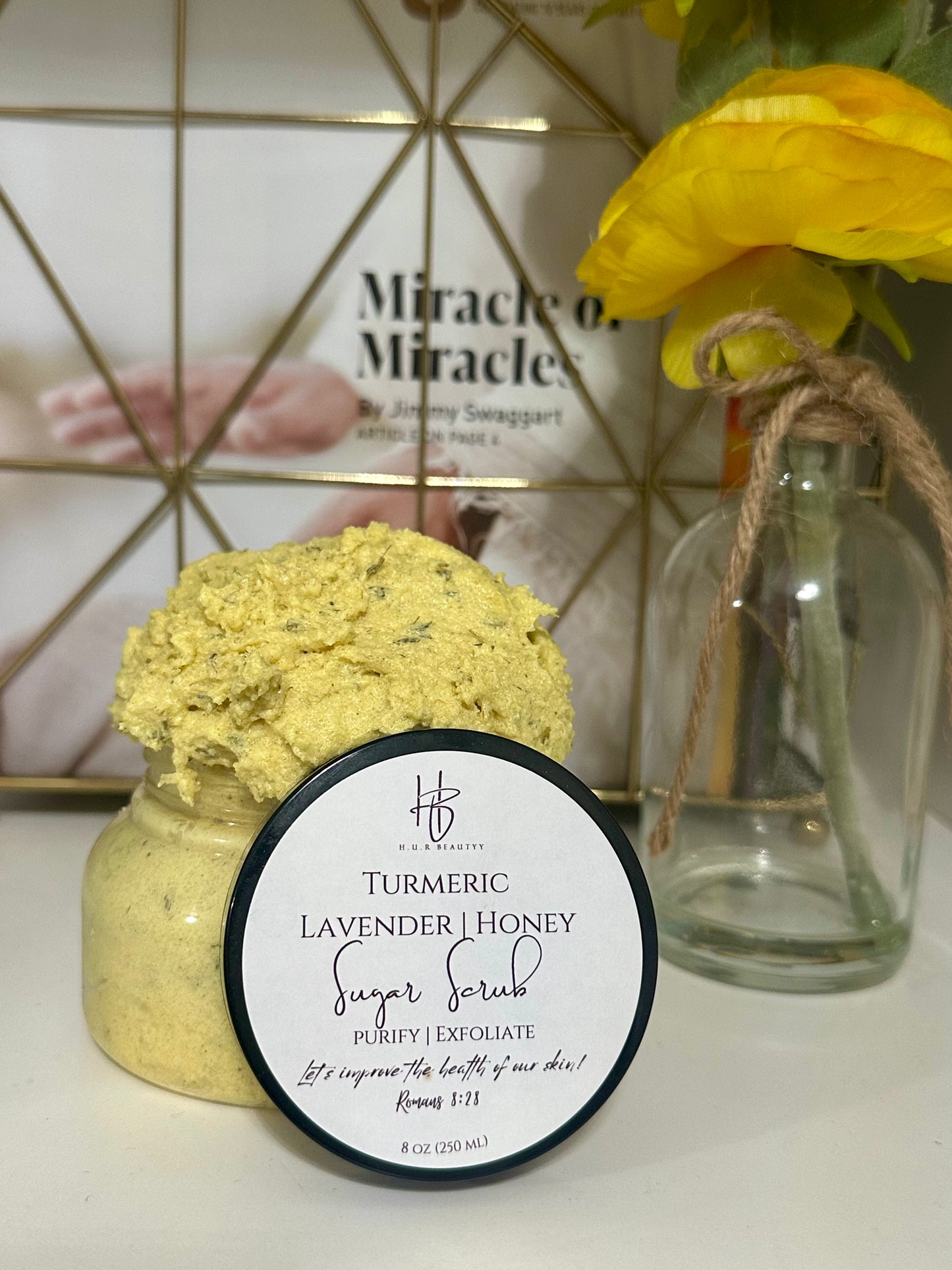 Turmeric | Lavender | Honey Sugar Scrub