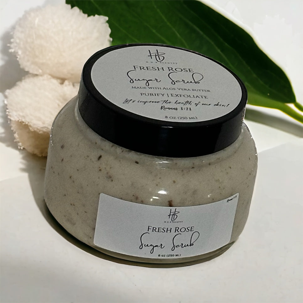Fresh Rose Sugar Scrub