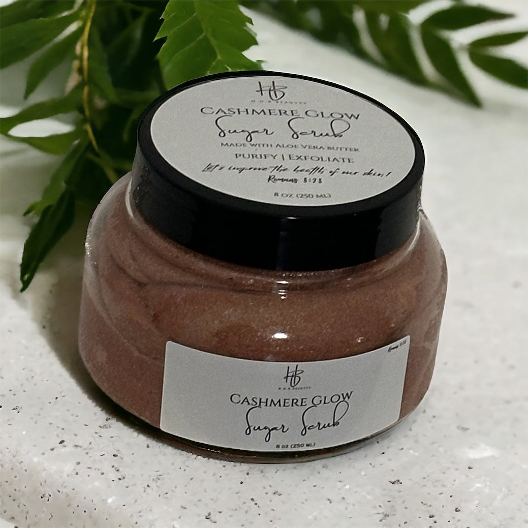 Cashmere Glow Sugar Scrub - 8oz