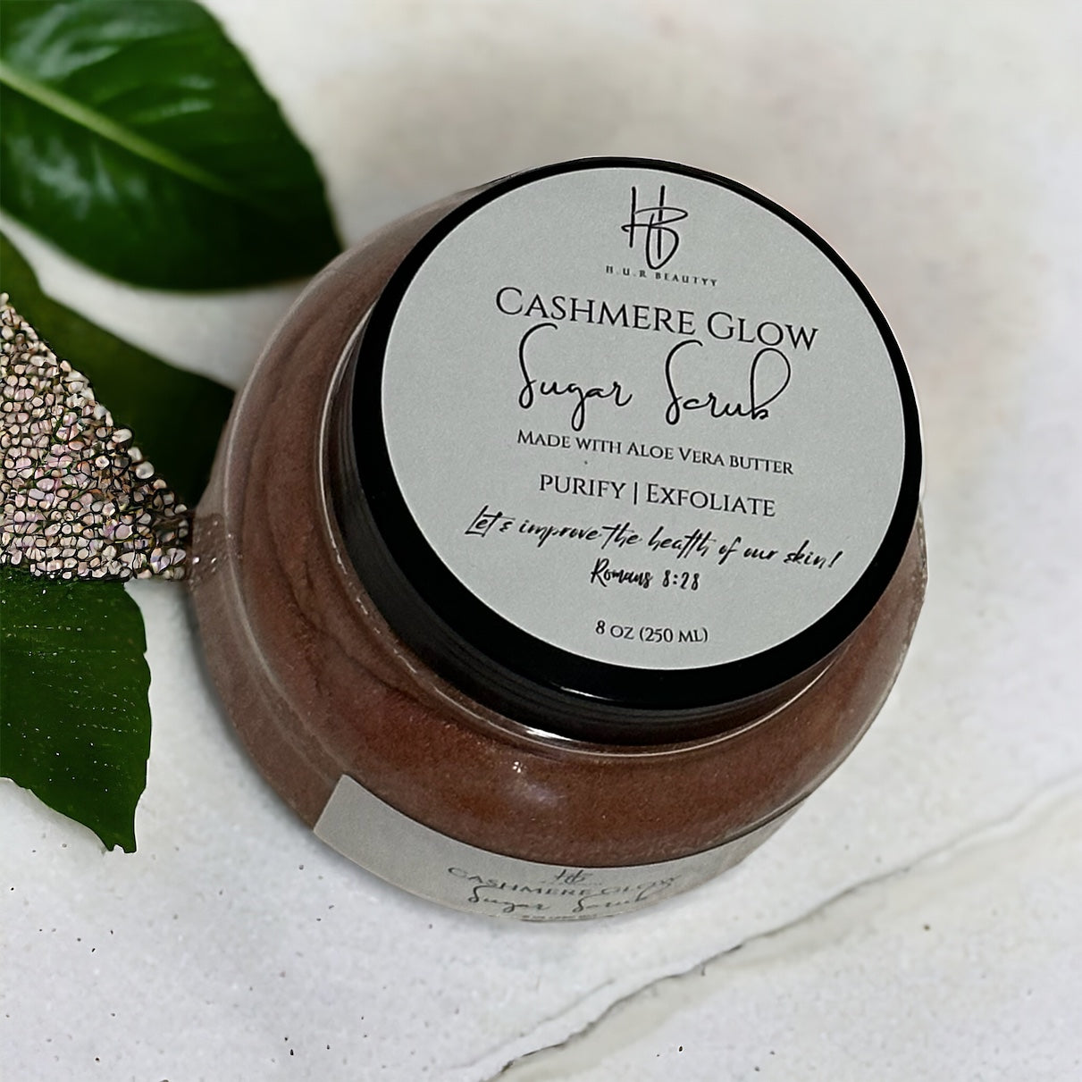 Cashmere Glow Sugar Scrub - 8oz