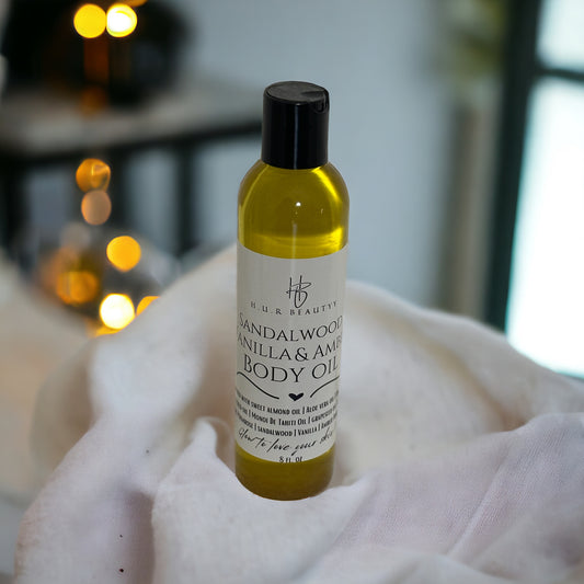 Sandalwood | Vanilla | Amber Body Oil