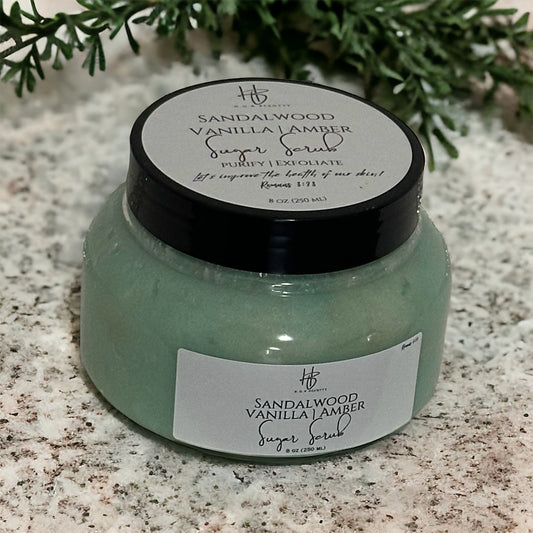 Sandalwood | Vanilla | Amber Sugar Scrub