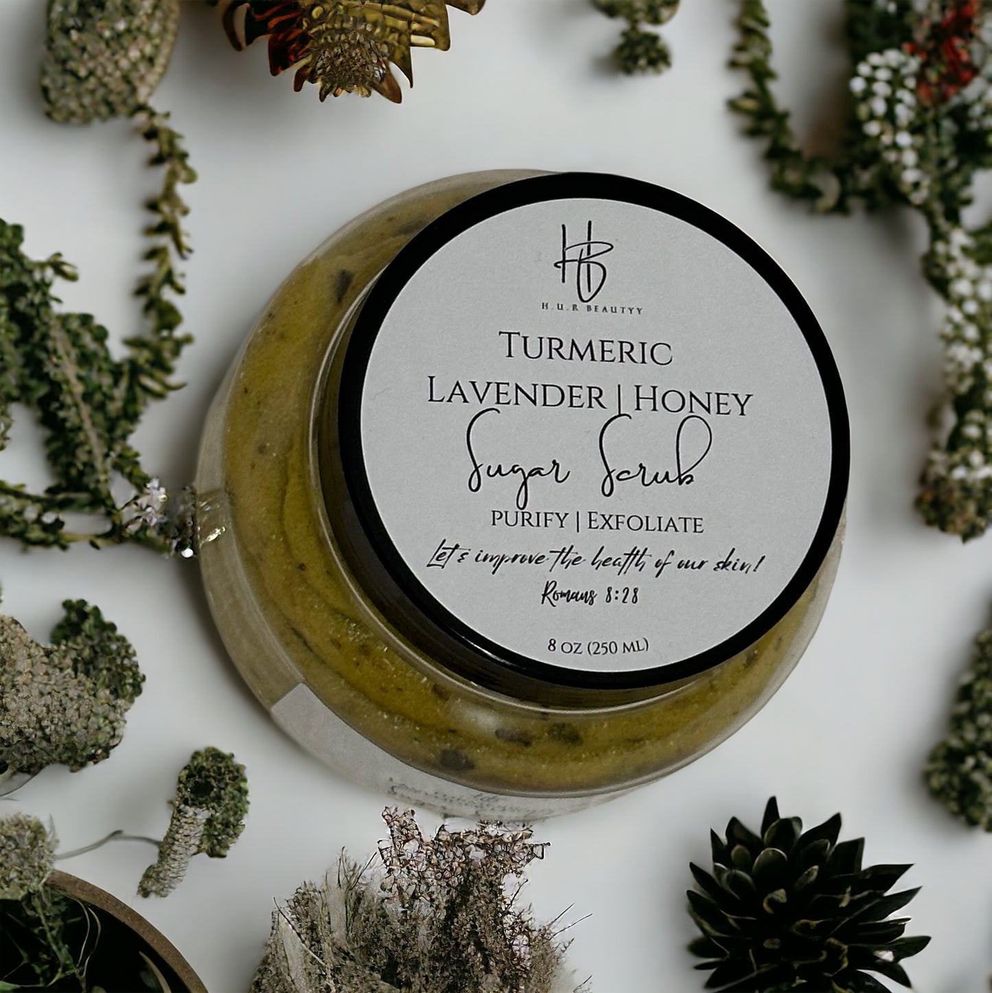 Turmeric | Lavender | Honey Sugar Scrub