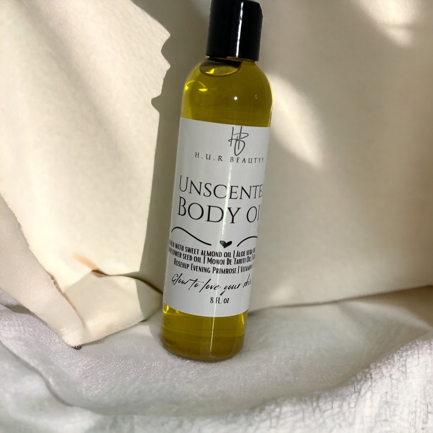 Unscented Body Oil - 8oz