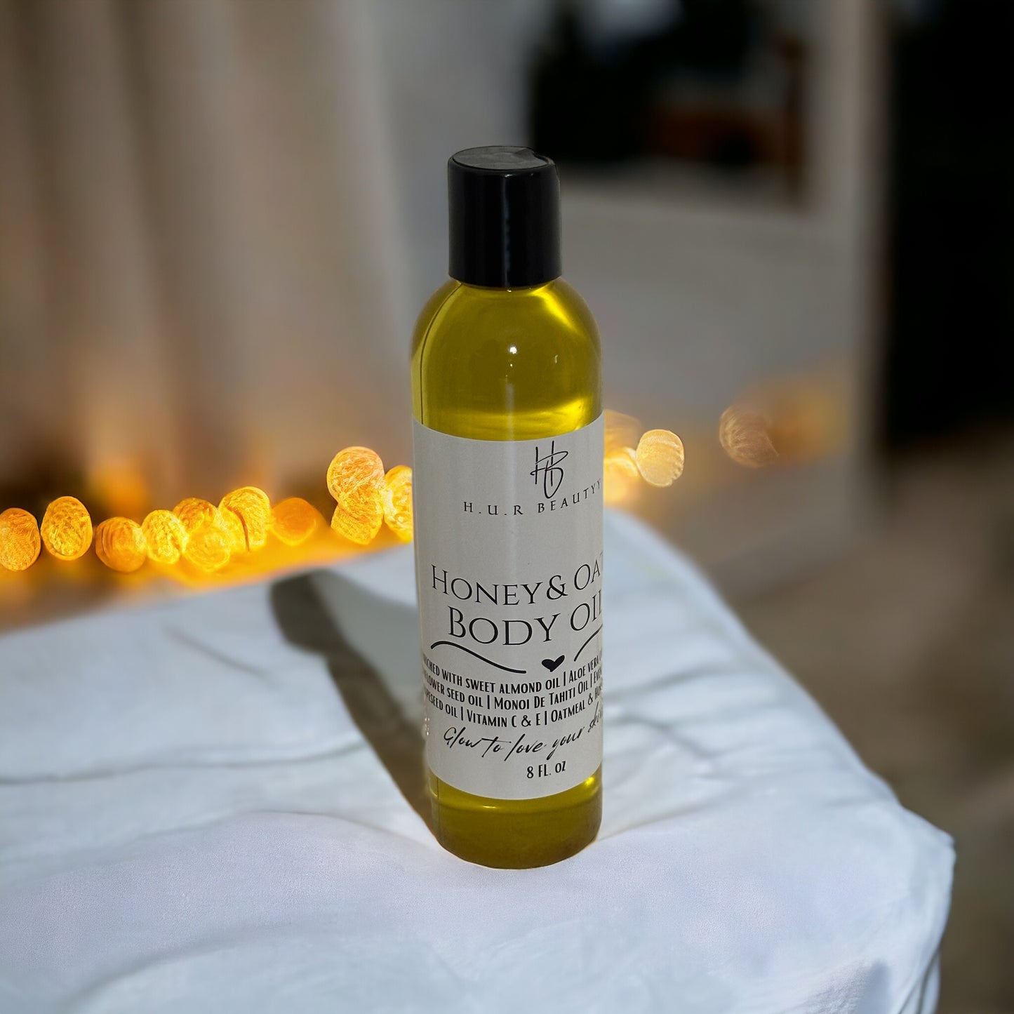Honey & Oats Body Oil - 8oz