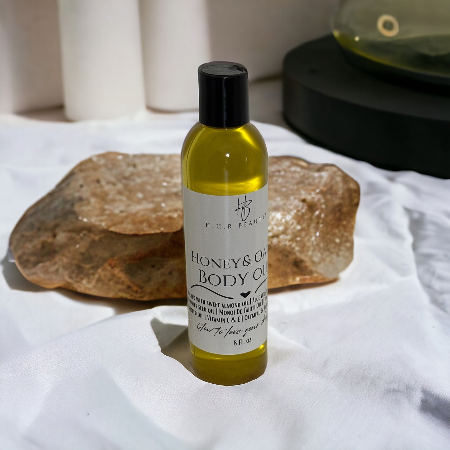 Honey & Oats Body Oil - 8oz