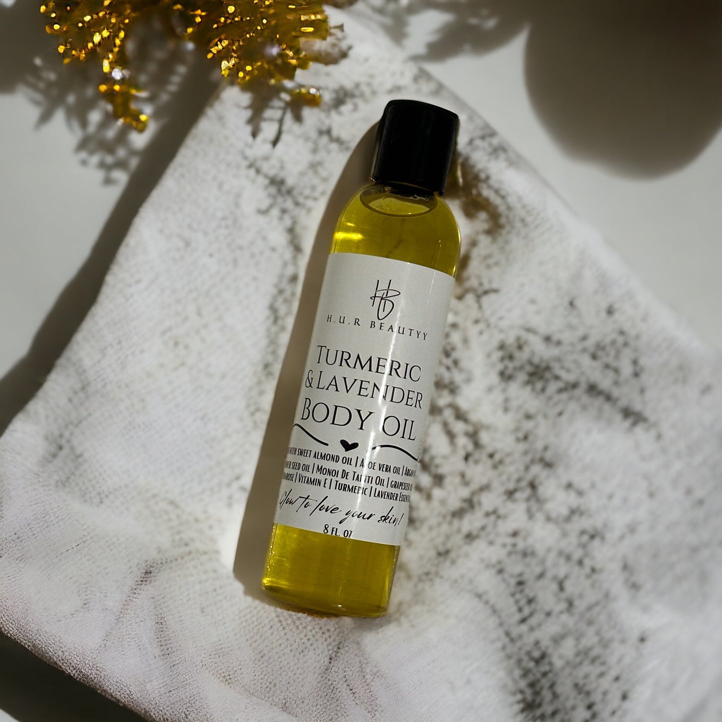 Turmeric & Lavender Body Oil - 8oz