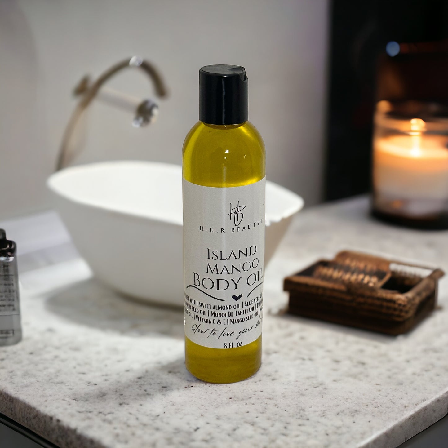 Island Mango Body Oil - 8oz